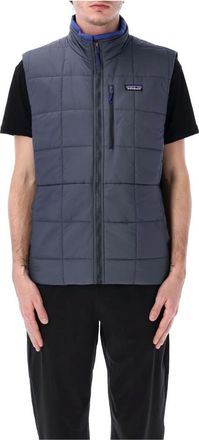 Patagonia Jassen, Heren, Blauw, L, Polyester, Lichte Gust Vest