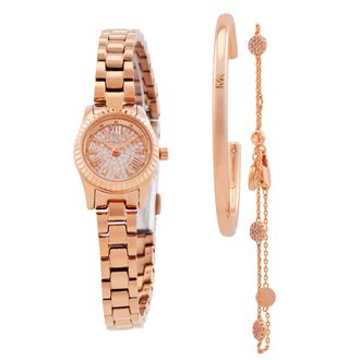 Michael Kors Lexington Quartz Ladies Watch Gift Set