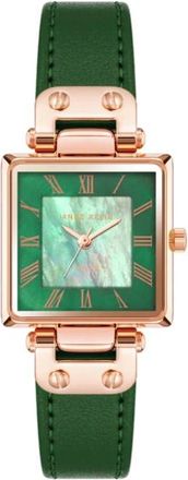 Anne Klein Classic Green Dial Ladies Watch AK/3896RGGN