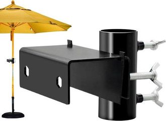 OEM Soporte Para Sombrilla De Patio - Abrazadera Ajustable - Antideslizante - Para Balc&oacute;n, Jard&iacute;n, Playa