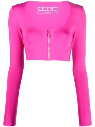 Off-white Cropped top - Roze