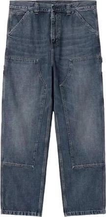 Carhartt Work in Progress OG Double Knee Jeans - Heren - Regular Fit Jeans - Blauw - L - Katoen - Jeans