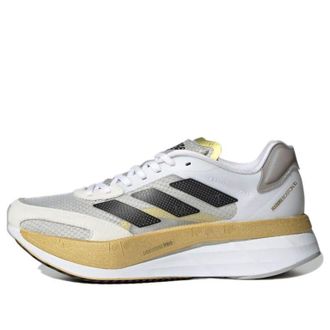 adidas (WMNS) adidas Adizero Boston 10 TME White Gold Metallic GV7716