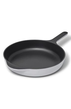 Caraway 10.5-Inch Enameled Cast Iron Skillet in Light Gray at Nordstrom
