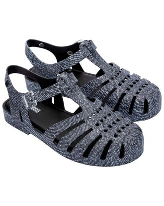 Melissa Possession Print Denim Sandal