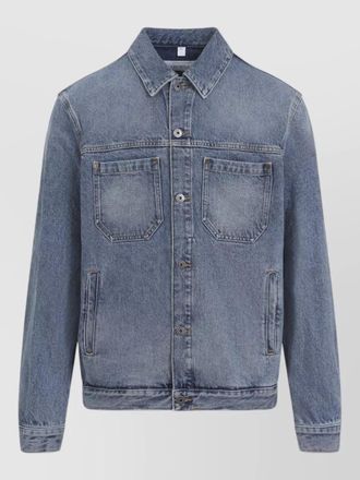 Off-white hal arrow skate denim jacket back print