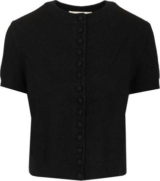 Lisa Yang Truien & Vesten, Dames, Zwart, ONE Size, Kasjmier, Lunea Cardigan