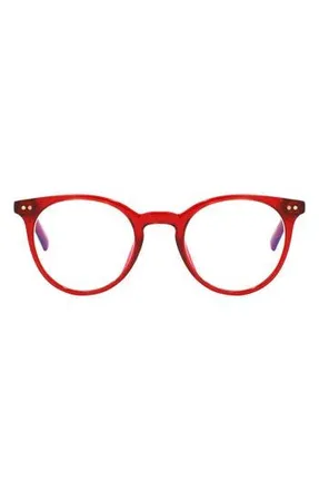 Kate Spade New York misa 49mm round sunglasses in Red at Nordstrom Rack