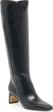 Dolce Vita Brion Knee High Boot in Black Leather at Nordstrom, Size 8.5