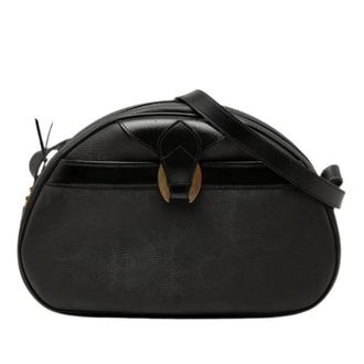 Dior Pre-owned Vintage Canvas Crossbody Bag - Dames - Pre-owned - Zwart - Maat: ONE Size Leer