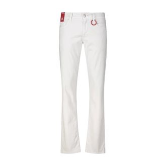 Sartoria Tramarossa Flare Jeans, male, White, W35, Flared Jeans