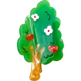 Centinelle Tree Hair Claw in Green at Nordstrom