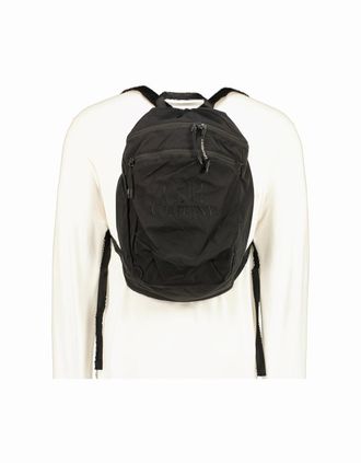 C.P. Company Mens Chrome-R Logo Backpack - Black - Size: UNI