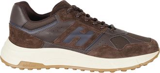Hogan Hyperlight Sneakers - Heren - Sneakers - Bruin - 44 EU - Katoen - Schoenen
