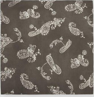 Mango Foulard stampato marrone - Uomo - Taglia unica - MANGO MAN
