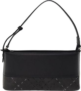 Burberry Black Leather Handbag (Pre-Owned)