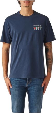 MC2 Saint Barth Arnott T-shirt - Heren - T-shirts - Blauw - M - Katoen - Tops