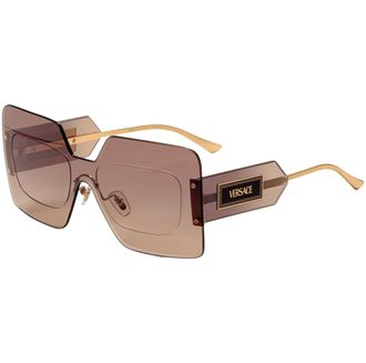 Versace Womens 42 mm Brown Sunglasses