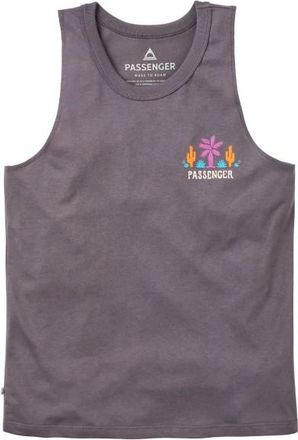 Passenger Cactus Recycled Cotton Vest Top f&uuml;r Damen | grau