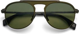 Etnia Barcelona Topock GRGM Mens Sunglasses Green Size 55