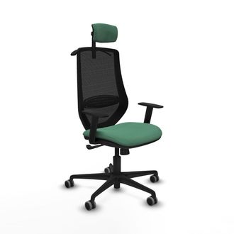 Piqueras y Crespo Piqueras-y-crespo Silla Mardos Verde Esmeralda Ergon&oacute;mica