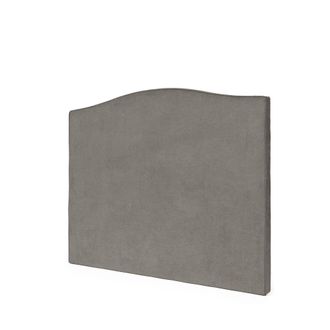 Koketto Home Cabecero tapizado marr&oacute;n taupe para cama de 150-160 cm