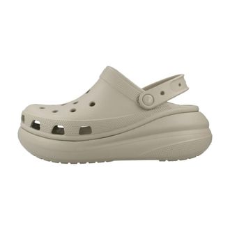 Crocs Classic Crush Clog - Dames - Klompen - Bruin - 39 EU - Schoenen