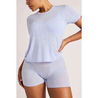 Negative Underwear Whipped Boyfriend Tee in Muse at Nordstrom, Size Xx-Large