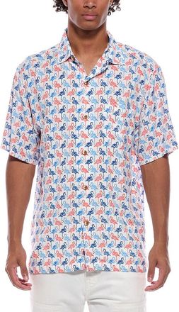 Tommy Bahama Veracruz Cay Flamingo Mingle Shirt