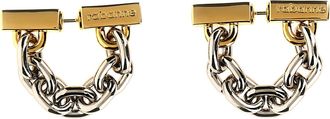 Paco Rabanne Xl Chain Link Earrings