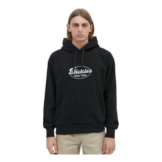 Dickies Hoodies, male, Black, Size: S Gridley Hooded Sweatshirt