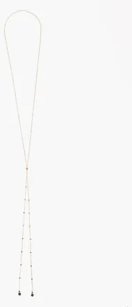 Bottega Veneta Collana Color Oro in Argento con Pendenti in Pietra taglia Unica