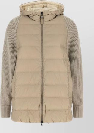 Brunello Cucinelli long puffer parka coat