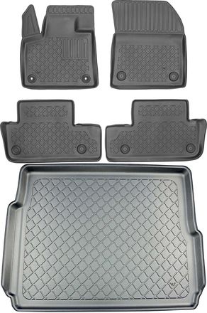 OEM Juego De Alfombrillas Para Coche Y Maletero Para Peugeot 3008 Ii Suv A Partir De Septiembre De 2019