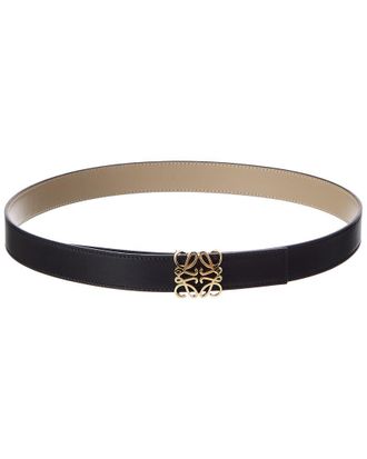 Loewe Anagram Bombe Reversible Leather Belt