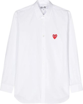 Comme Des Gar&ccedil;ons u Shirt Red Emblem Woven