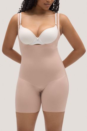 Ysabel Mora Body YSABEL MORA, Damen, Gr. XXL, N-Gr, beige, Mikrofaser, Obermaterial: 68% Polyamid, 32% Elasthan, Basic, figurbetont normal, Bodys Body, figurforme