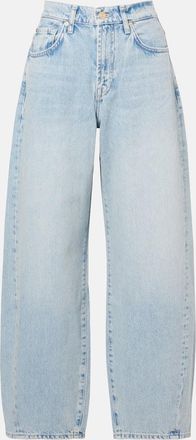 7 For All Mankind Jeans barrel Twisted Bonnie a vita media