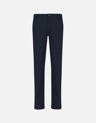 A|X Armani Exchange Mens Slim Fit Navy Golf Chino Pants - Black
