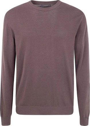 Zanone Round Neck Slim Fit Sweater