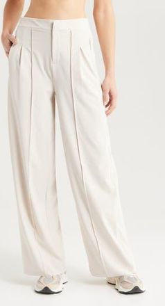 Zella Impress High Waist Pants in Grey Moonbeam at Nordstrom Rack, Size Medium