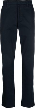 Vince mid-rise straight-leg trousers - men - Spandex/Elastane/Cotton - 34 - Blue