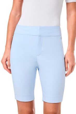Coolibar Womens Valorus V-Neck Shorts, UPF 50+ Sun Protection in Skyride at Nordstrom, Size 12