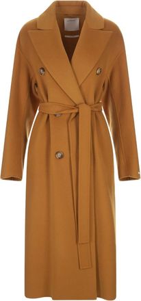 Sportmax Orange Draghi Coat
