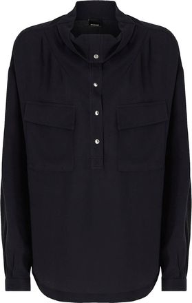 Pinko Blouse With Pockets And Buttons