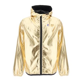 Comme Des Gar&ccedil;ons Light Jackets, male, Yellow, L, Gold Laminated Ripstop Jacket