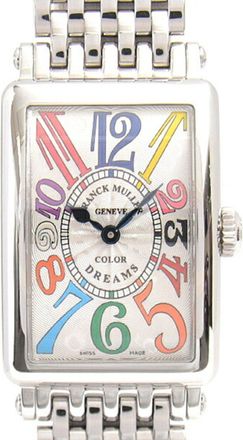 Franck Muller Long Island Stainless Steel Wristwatch (Pre-Owned)