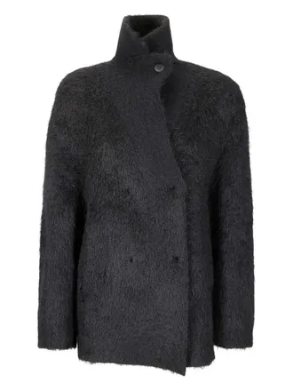 Boboutic Double Breasted Fur Jacket