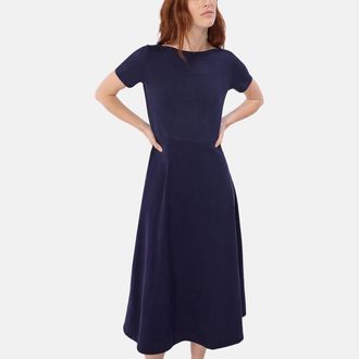 Petit Bateau Lange, wijd uitlopende jurk