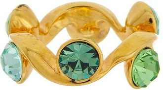 Oscar De La Renta Oscar De La Renta Crystal Wave Ring